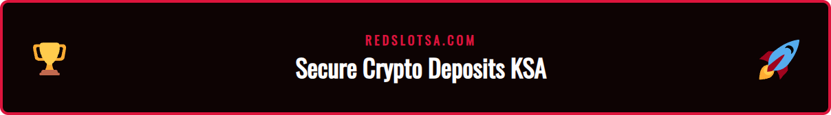 An illustration showing how to make a secure and anonymous cryptocurrency deposit at an online casino in Saudi Arabia.