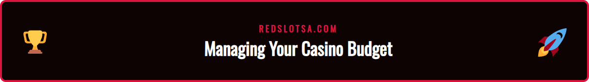 An infographic illustrating how to budget for online casino gaming, with icons for daily, weekly, and monthly limits.