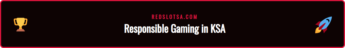 An infographic showing tips for responsible online casino gaming for players in Saudi Arabia.