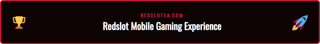 A user playing a Redslot game on a smartphone, highlighting the mobile-friendly interface for KSA players.