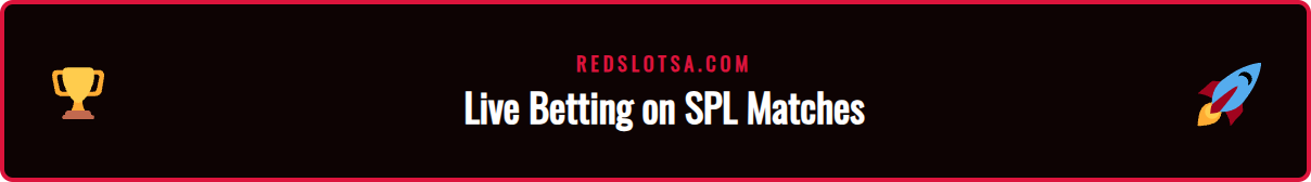 A smartphone screen displaying the live in-play betting interface for a Roshn Saudi League match on Redslot.