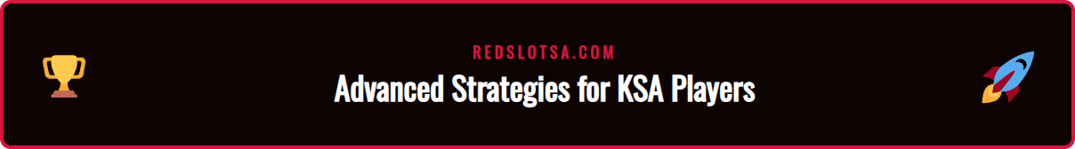 An infographic illustrating advanced tips for using Super Spins at Redslot casino, including game selection and bankroll management for Saudi players.